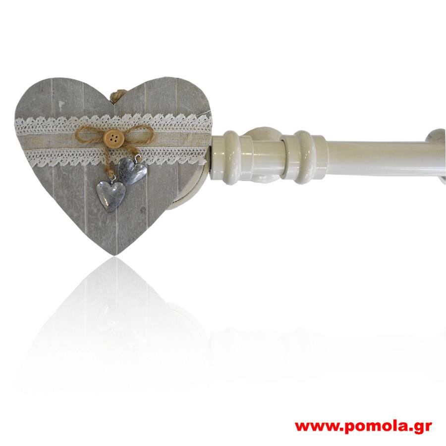 066 κουρτινοβεργα ROMANTICO
