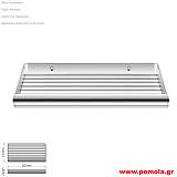 015 Σπογγοθηκη επιτοιχια χρωμιο